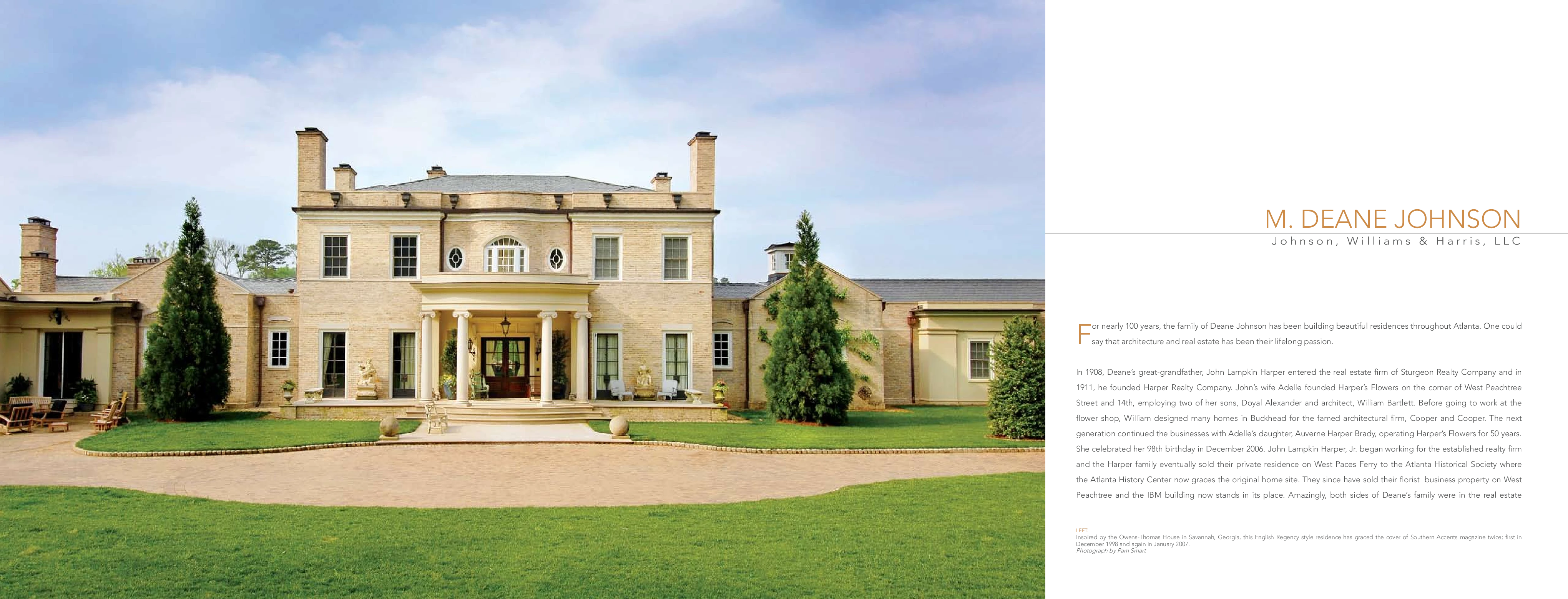 Dream Homes feature on M. Deane Johnson