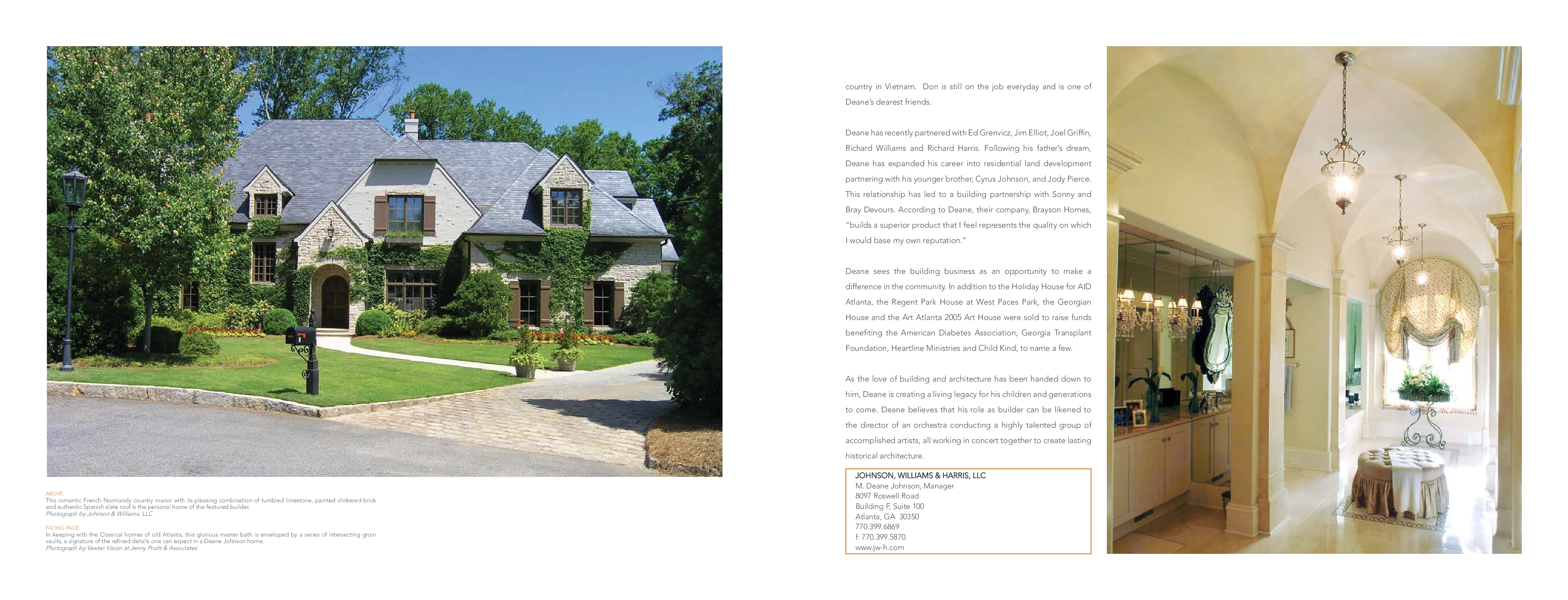 Dream Homes feature, closing spread