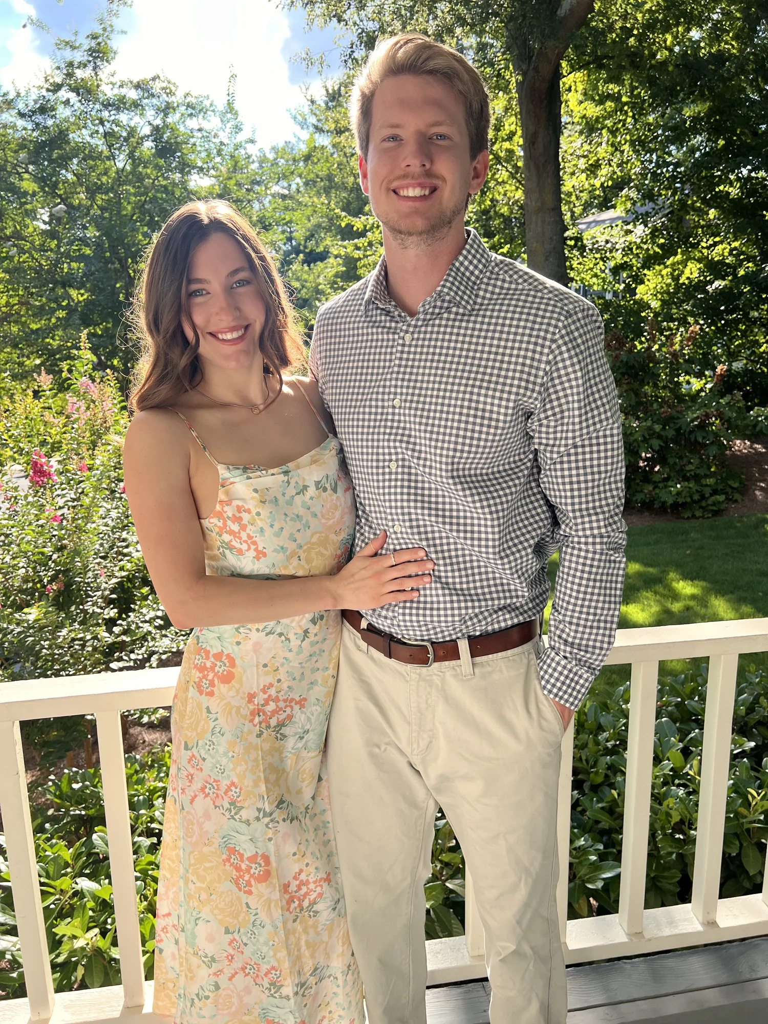 Malley Hill with his wife
