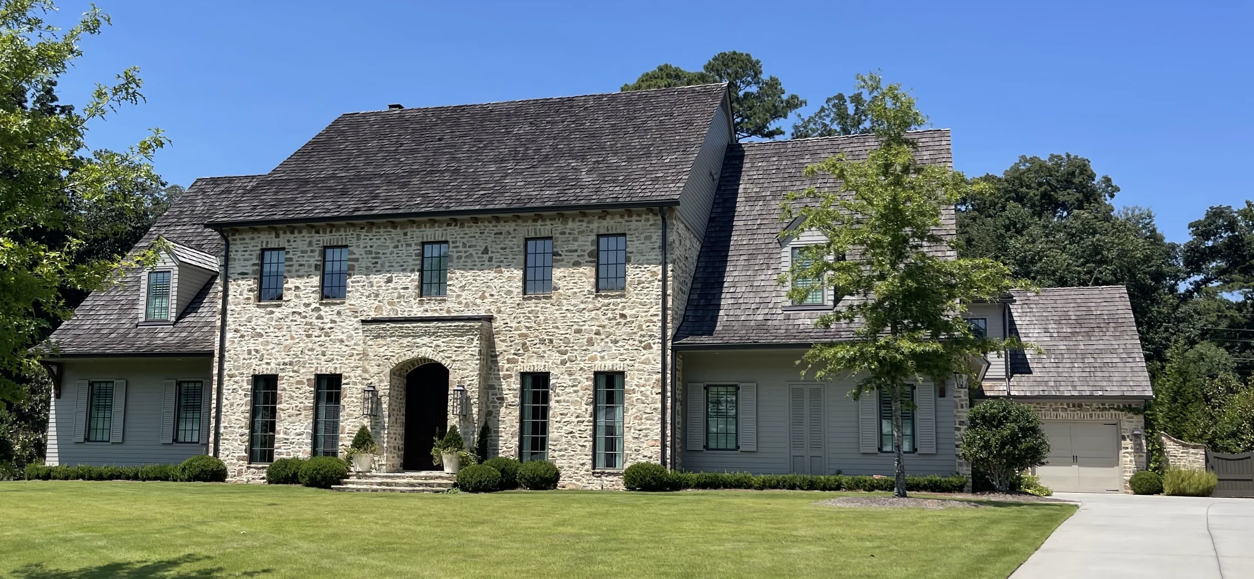 West Valley Court, front elevation